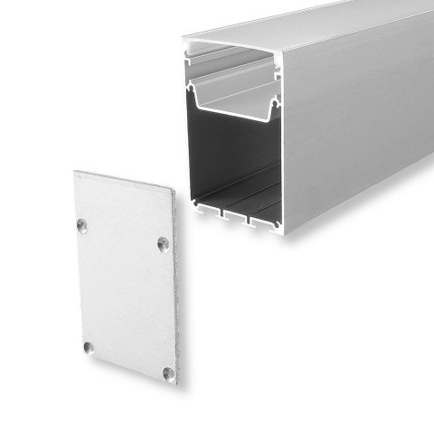 Profil aluminiowy V-TAC VT-8127 2mb anodowany, klosz mleczny 50x75mm (SKU 2872) Profil aluminiowy V-TAC VT-8127 2mb anodowany, klosz mleczny 50x75mm (SKU 2872)