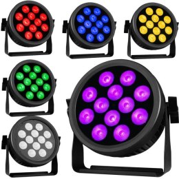 Reflektor par LIGHT4ME CREE ALU HEXA PAR 12
