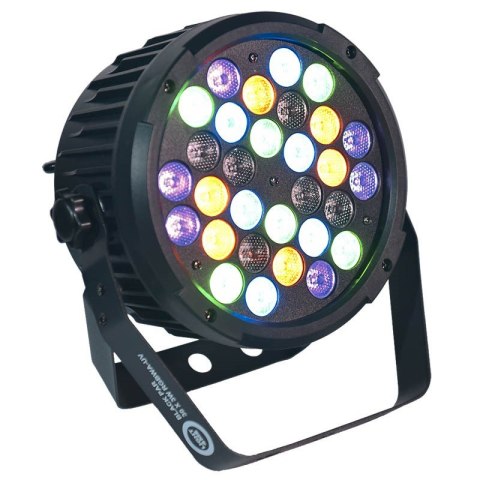 Reflektor sceniczny LIGHT4ME BLACK PAR 30x3W RGBA-UV LED Reflektor sceniczny LIGHT4ME BLACK PAR 30x3W RGBA-UV LED