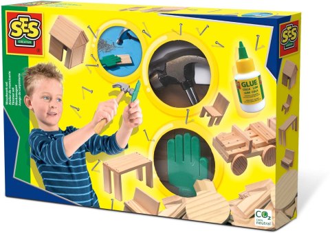 SES Creative Children's Woodwork Set SES Creative Children's Woodwork Set