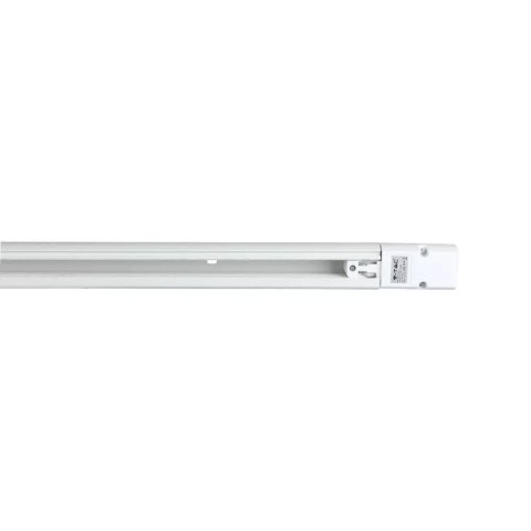 Szyna V-TAC VT-6129 szynoprzewód, szynosystem 3F 2 m + złącze zasilające i zaślepka (SKU 9955) Biały Szyna V-TAC VT-6129 szynoprzewód, szynosystem 3F 2 m + złącze zasilające i zaślepka (SKU 9955) Biały