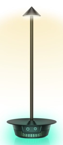 Techly I-LAMP-TABLE3 lampa stołowa Moduł LED SMD 1 W SMD LED D Czarny