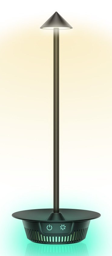 Techly I-LAMP-TABLE3 lampa stołowa Moduł LED SMD 1 W SMD LED D Czarny