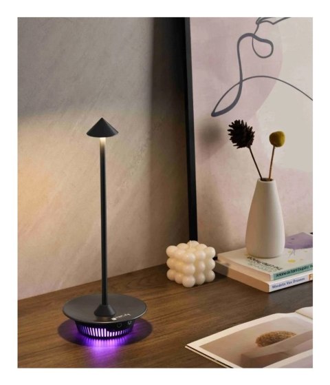 Techly I-LAMP-TABLE3 lampa stołowa Moduł LED SMD 1 W SMD LED D Czarny