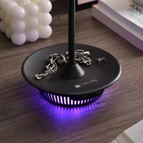 Techly I-LAMP-TABLE3 lampa stołowa Moduł LED SMD 1 W SMD LED D Czarny