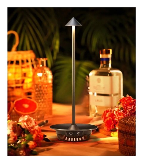 Techly I-LAMP-TABLE3 lampa stołowa Moduł LED SMD 1 W SMD LED D Czarny