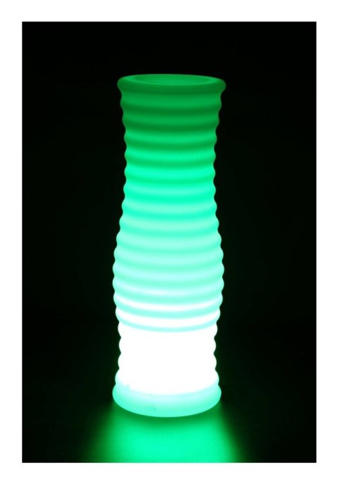 Techly I-LED FLOWERPOT doniczka na kwiaty Biały Plastik 1 szt.