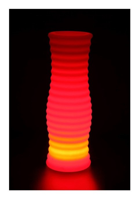 Techly I-LED FLOWERPOT doniczka na kwiaty Biały Plastik 1 szt.