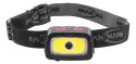 Ansmann HD200B Czarny, Szary Latarka czołowa LED