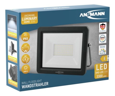 Ansmann WFL30W Czarny LED 30 W Ansmann WFL30W Czarny LED 30 W