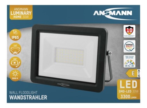 Ansmann WFL30W Czarny LED 30 W Ansmann WFL30W Czarny LED 30 W