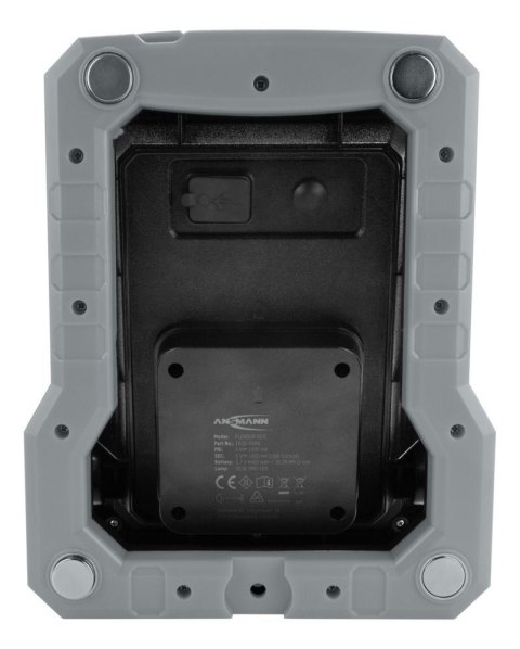 Ansmann WL2000R-ECO Czarny, Szary LED 48 W Ansmann WL2000R-ECO Czarny, Szary LED 48 W