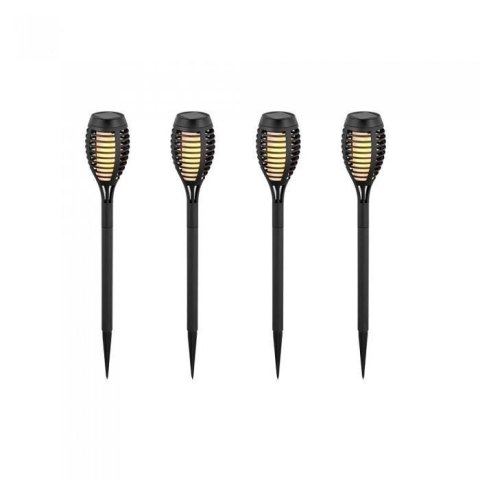 Lampa Solarna Zestaw 4szt V-TAC Wbijana 1W LED 50cm 6 godzin (Opak. 4szt) VT-724 2200K Lampa Solarna Zestaw 4szt V-TAC Wbijana 1W LED 50cm 6 godzin (Opak. 4szt) VT-724 2200K