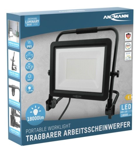 Lampa przemysłowa Ansmann FL150W-AC Daylight white 16000 lm Lampa przemysłowa Ansmann FL150W-AC Daylight white 16000 lm