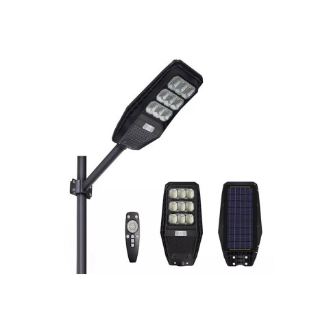 Lampa solarna PIONEER 120 + panel 10W + 12.000mAh + pilot Lampa solarna PIONEER 120 + panel 10W + 12.000mAh + pilot