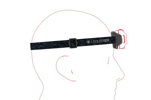 Latarka czołowa LED Ledlenser HF4R Core Black Latarka czołowa LED Ledlenser HF4R Core Black
