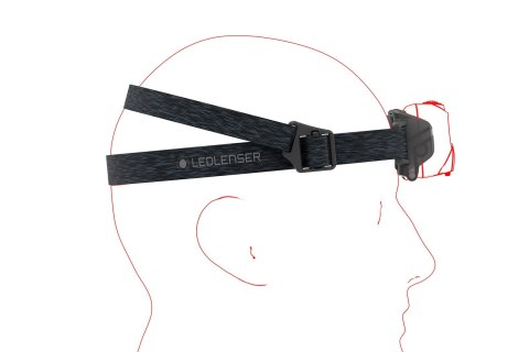 Ledlenser HF6R Core Czerwony Latarka czołowa LED Ledlenser HF6R Core Czerwony Latarka czołowa LED