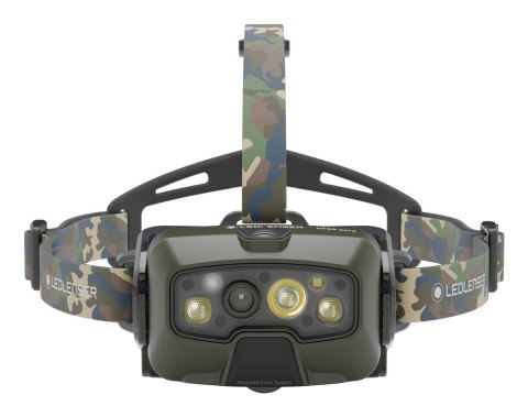 Ledlenser HF8R Core RGB Camouflage - latarka czołowa LED, zielona Ledlenser HF8R Core RGB Camouflage - latarka czołowa LED, zielona