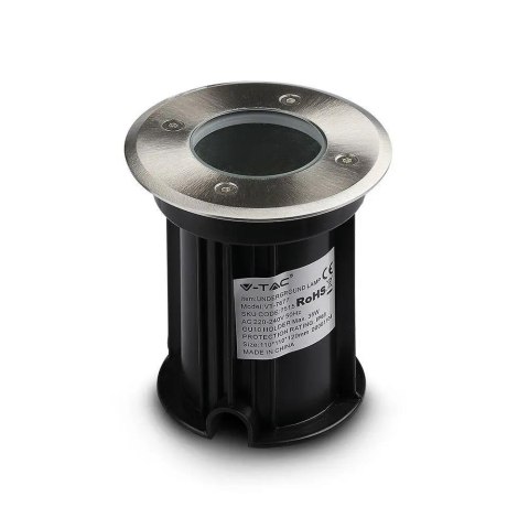 Oprawa gruntowa V-TAC VT-7677 najazdowa 230V IP65 GU10 (SKU 7515) Czarny, Srebrny Oprawa gruntowa V-TAC VT-7677 najazdowa 230V IP65 GU10 (SKU 7515) Czarny, Srebrny