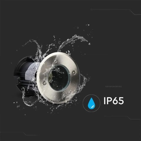 Oprawa gruntowa V-TAC VT-7677 najazdowa 230V IP65 GU10 (SKU 7515) Czarny, Srebrny Oprawa gruntowa V-TAC VT-7677 najazdowa 230V IP65 GU10 (SKU 7515) Czarny, Srebrny