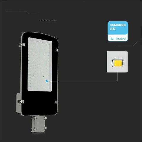 Oprawa uliczna LED V-TAC VT-100ST 100W SAMSUNG CHIP 4000K 10000lm (SKU 215291) Szary Oprawa uliczna LED V-TAC VT-100ST 100W SAMSUNG CHIP 4000K 10000lm (SKU 215291) Szary