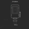 Oprawa uliczna LED V-TAC VT-50ST 50W SAMSUNG CHIP 6500K 4700lm (SKU 21528) Szary