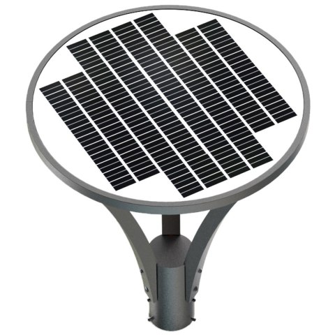 POWERNEED SOLARNA LAMPA ULICZNA 3000LM, LED X42, PANEL SOLARNY 18.75W, CZUJNIK RUCHU I ZMIERZCHOWY, 360°, CZARNA, SLL-31