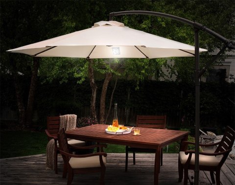 WYSOKIEJ JAKOŚCI LAMPA SOLARNA Z CZUJNIKIEM ZMIERZCHU POD PARASOL Maclean MCE124 WYSOKIEJ JAKOŚCI LAMPA SOLARNA Z CZUJNIKIEM ZMIERZCHU POD PARASOL Maclean MCE124