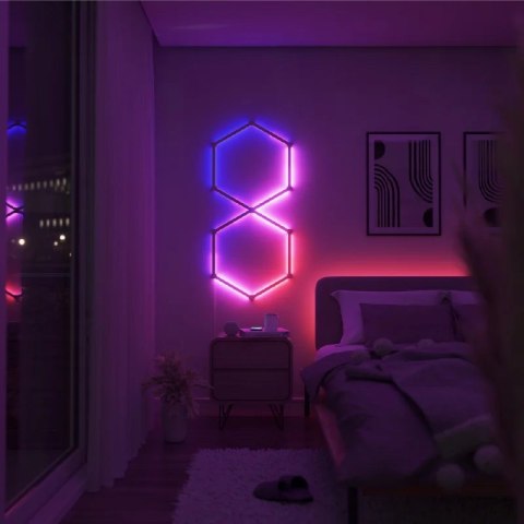 Nanoleaf Lines Expansion Pack 3PK oświetlenie nastrojowe Nanoleaf Lines Expansion Pack 3PK oświetlenie nastrojowe