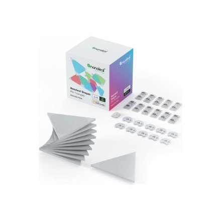 Nanoleaf Shapes Black Mini Triangles Expansion Pack (10 paneli) Nanoleaf Shapes Black Mini Triangles Expansion Pack (10 paneli)