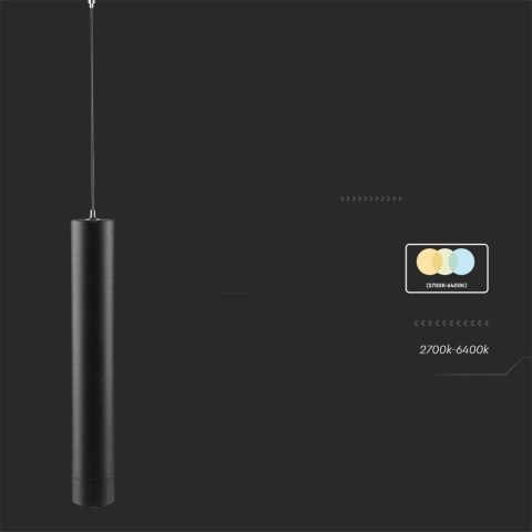 Oprawa Projektor Szynosystemu 48V V-TAC 8W LED SMART WiFi TRACKLIGHT 3w1 Czarna VT-908D 2700K-6400K 700lm Oprawa Projektor Szynosystemu 48V V-TAC 8W LED SMART WiFi TRACKLIGHT 3w1 Czarna VT-908D 2700K-6400K 700lm