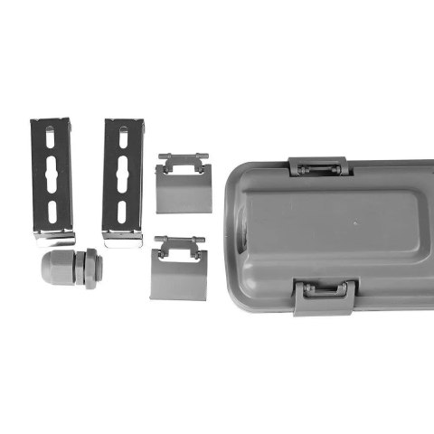 Oprawa hermetyczna V-TAC VT-12023 2x 120cm (2x 18W) 6400K 3400lm (SKU 6399) Czarny Oprawa hermetyczna V-TAC VT-12023 2x 120cm (2x 18W) 6400K 3400lm (SKU 6399) Czarny