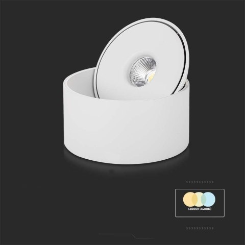 Oprawa natynkowa LED V-TAC VT-2825 20W CRI90 CCT 3000K-4000K-6400K 1408lm (SKU 23155) Biały Oprawa natynkowa LED V-TAC VT-2825 20W CRI90 CCT 3000K-4000K-6400K 1408lm (SKU 23155) Biały