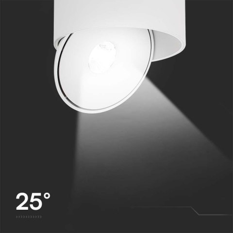 Oprawa natynkowa LED V-TAC VT-2825 20W CRI90 CCT 3000K-4000K-6400K 1408lm (SKU 23155) Biały Oprawa natynkowa LED V-TAC VT-2825 20W CRI90 CCT 3000K-4000K-6400K 1408lm (SKU 23155) Biały