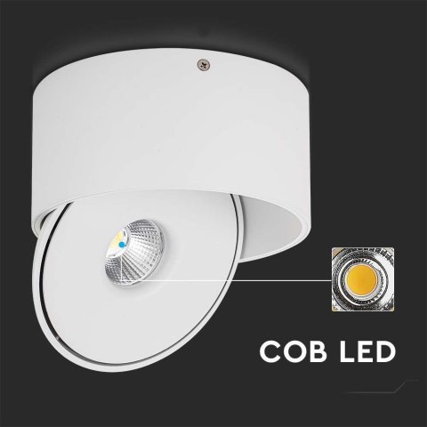 Oprawa natynkowa LED V-TAC VT-2825 20W CRI90 CCT 3000K-4000K-6400K 1408lm (SKU 23155) Biały Oprawa natynkowa LED V-TAC VT-2825 20W CRI90 CCT 3000K-4000K-6400K 1408lm (SKU 23155) Biały