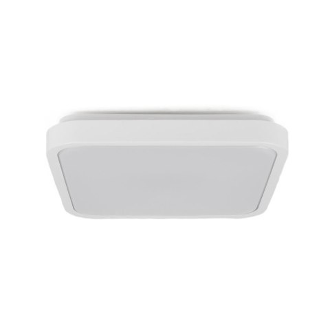 Plafon V-TAC VT-8618S natynkowy 18W LED IP44 25x25cm czujnik ruchu 4000K 1830lm (SKU 76661) Biały Plafon V-TAC VT-8618S natynkowy 18W LED IP44 25x25cm czujnik ruchu 4000K 1830lm (SKU 76661) Biały
