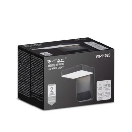 Projektor LED V-TAC VT-11020 oprawa elewacyjna 17W IP65 4000K 2580lm (SKU 2945) Czarny