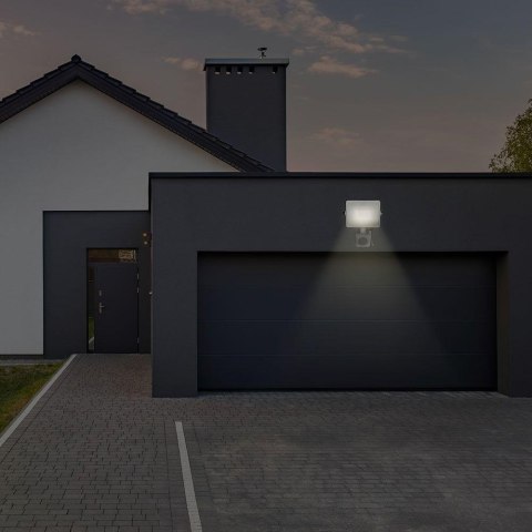 Projektor LED V-TAC VT-30-S-W 30W SAMSUNG CHIP Czujnik ruchu 6400K 2400lm (SKU 459) Biały Projektor LED V-TAC VT-30-S-W 30W SAMSUNG CHIP Czujnik ruchu 6400K 2400lm (SKU 459) Biały
