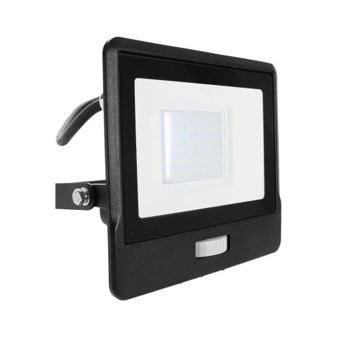 Projektor LED V-tac 30W 6500K 2340lm Juodas Projektor LED V-tac 30W 6500K 2340lm Juodas