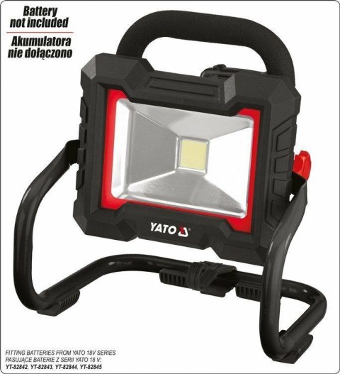 Yato YT-82961 reflektor Czarny 20 W LED