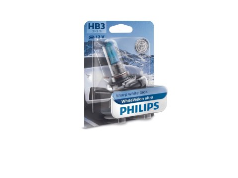 Żarówka (Blister 1szt.) HB3 12V 60W P20D WhiteVision Ultra, biała