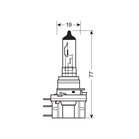 Żarówka (Karton 1szt.) H15 12V 55/15W PGJ23T-1 Standard