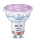Zestaw 3 sztuk WiZ Philips Smart WiFi Spot PAR16 RGB, GU10, 4.7 W, Pełny kolor