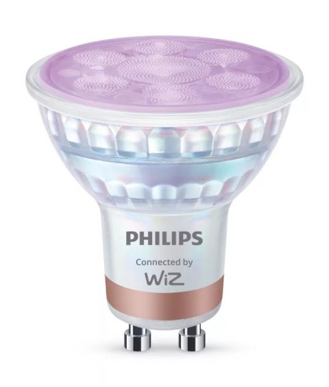 Zestaw 3 sztuk WiZ Philips Smart WiFi Spot PAR16 RGB, GU10, 4.7 W, Pełny kolor