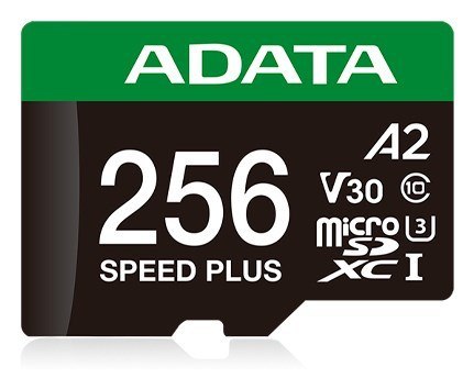 ADATA Speed Plus 256 GB MicroSDXC Klasa 10 ADATA Speed Plus 256 GB MicroSDXC Klasa 10