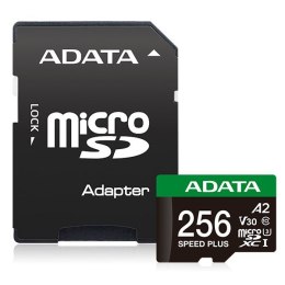 ADATA Speed Plus 256 GB MicroSDXC Klasa 10