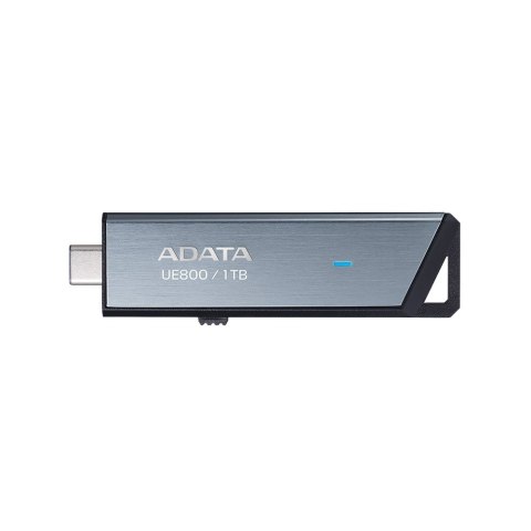 ADATA UE800 pamięć USB 1 TB USB Type-C 3.2 Gen 2 (3.1 Gen 2) Srebrny ADATA UE800 pamięć USB 1 TB USB Type-C 3.2 Gen 2 (3.1 Gen 2) Srebrny