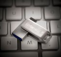 Intenso cMobile Line pamięć USB 128 GB USB Type-A / USB Type-C 3.2 Gen 1 (3.1 Gen 1) Srebrny