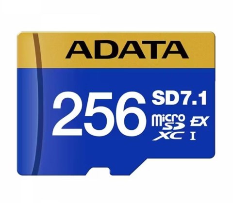 Karta pamięci micro SDXC 256GB SD7.1/UD256GEX3L1-C ADATA Karta pamięci micro SDXC 256GB SD7.1/UD256GEX3L1-C ADATA