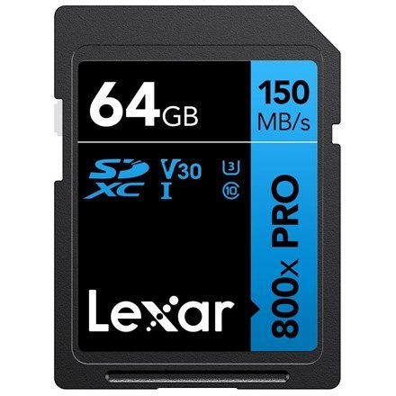 MEMORY SDXC 64GB UHS-I/LSD0800P064G-BNNNG LEXAR MEMORY SDXC 64GB UHS-I/LSD0800P064G-BNNNG LEXAR